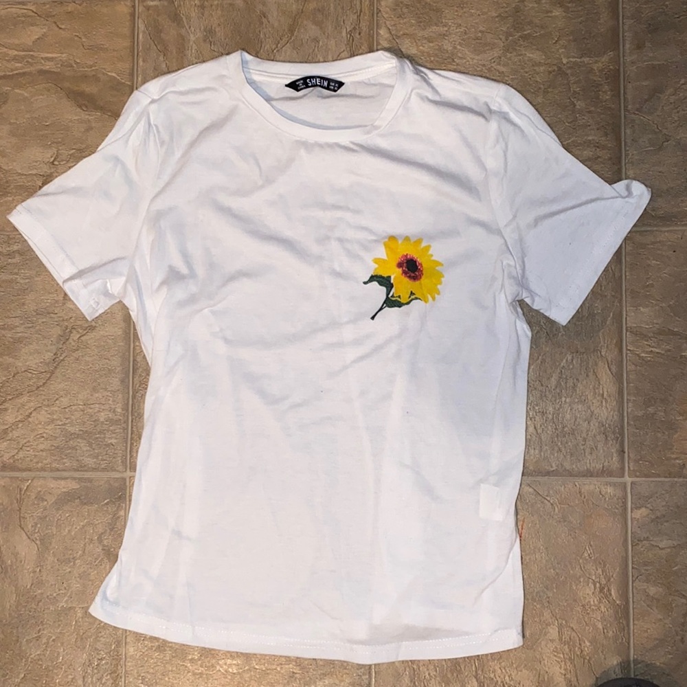 Shein sunflower shirt
